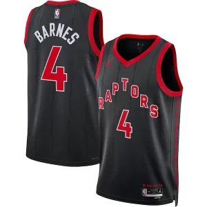 Prestigioso Splendido Scottie Barnes Toronto Raptors Jordan Brand Unisex Swingman Jersey Statement Edition Black