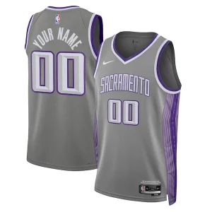 Duraturo Gorgeous Sacramento Kings Nike Unisex 2022/23 Swingman Custom Jersey City Edition Black