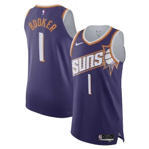 Classico Prestigioso Eccezionale Devin Booker Phoenix Suns Nike Authentic Jersey Icon Edition Purple