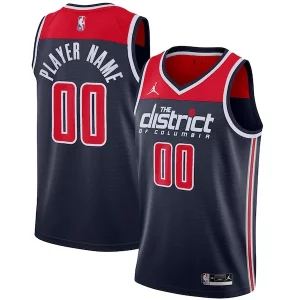Delizioso Washington Wizards Jordan Brand Swingman Custom Jersey Statement Edition Navy