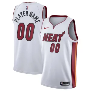 Resistente Miami Heat Nike 2020/21 Swingman Custom Jersey Association Edition White