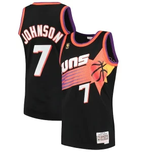 Cool Resistente Accattivante Kevin Johnson Phoenix Suns 1996/97 Hardwood Classics Swingman Jersey Black