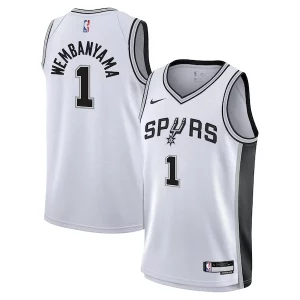 Sofisticato Comodo Incantevole Victor Wembanyama San Antonio Spurs Nike Youth Swingman Jersey Association Edition White